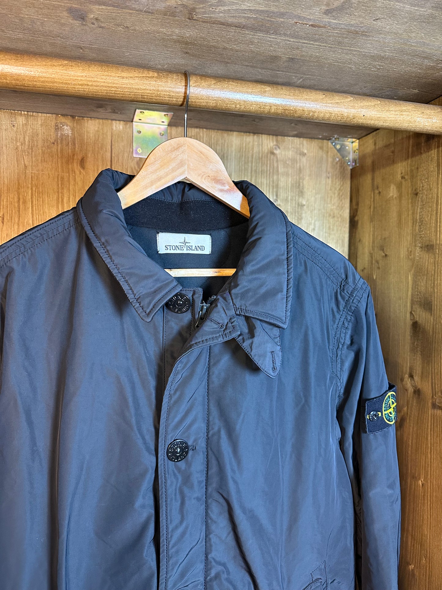 BLACK MICRO REPS PARKA