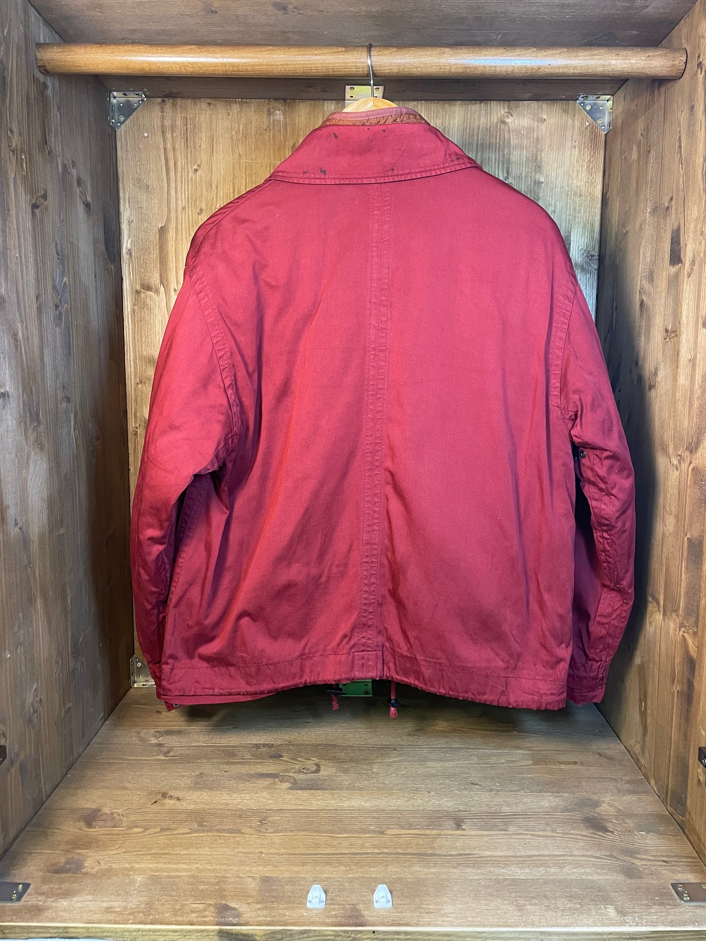 1992 Raso Gommato burgundy bomber