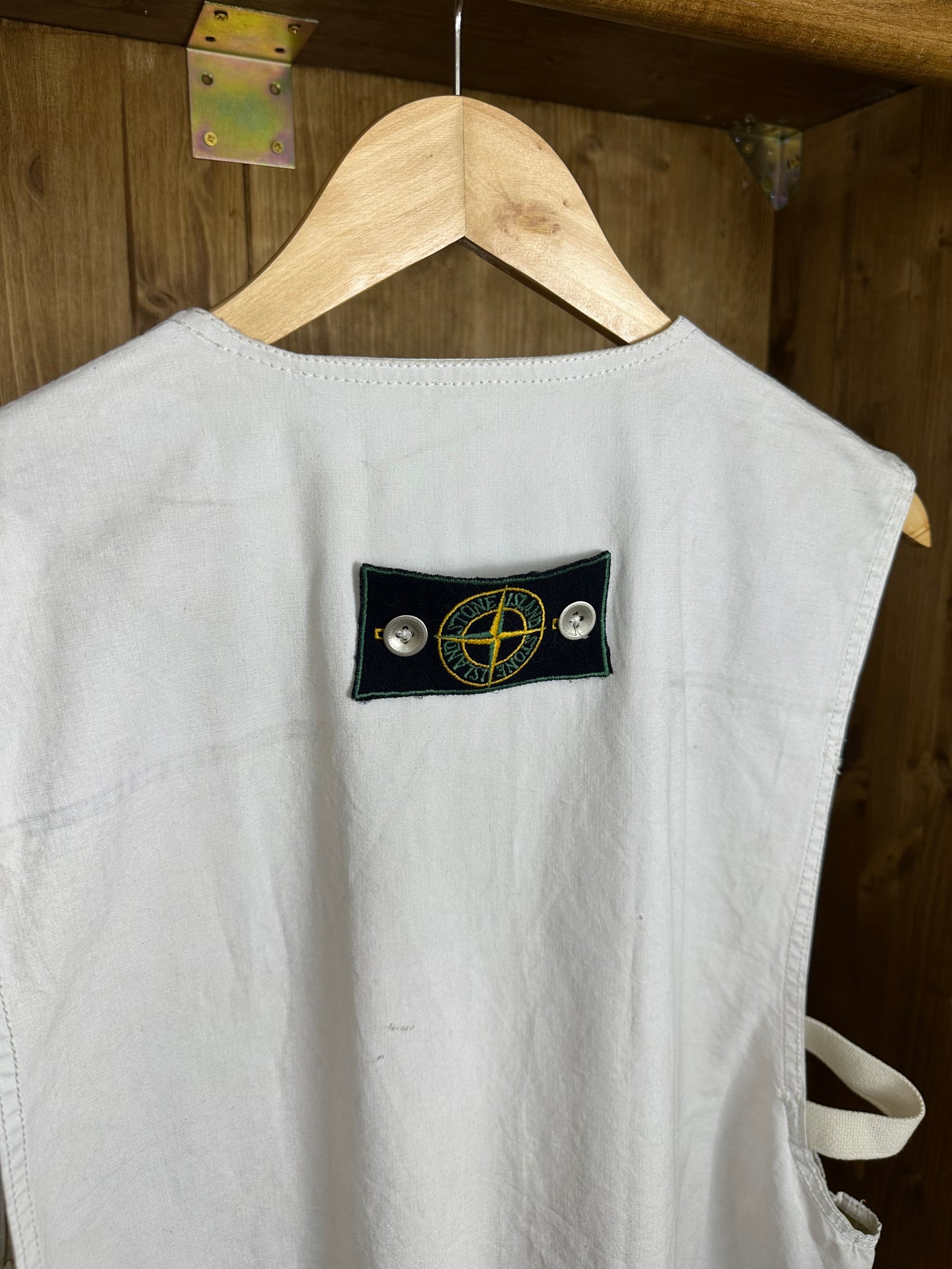 SS82 TELA STELLA UTILITY VEST Sample Piece 1/1 in White