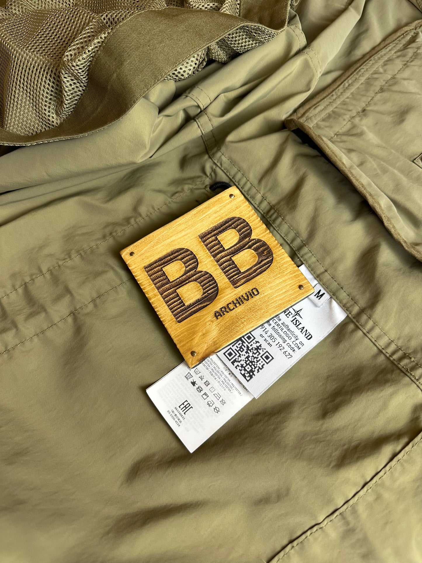 SS17 MICRO REPS FIELD JACKET in Light Brown