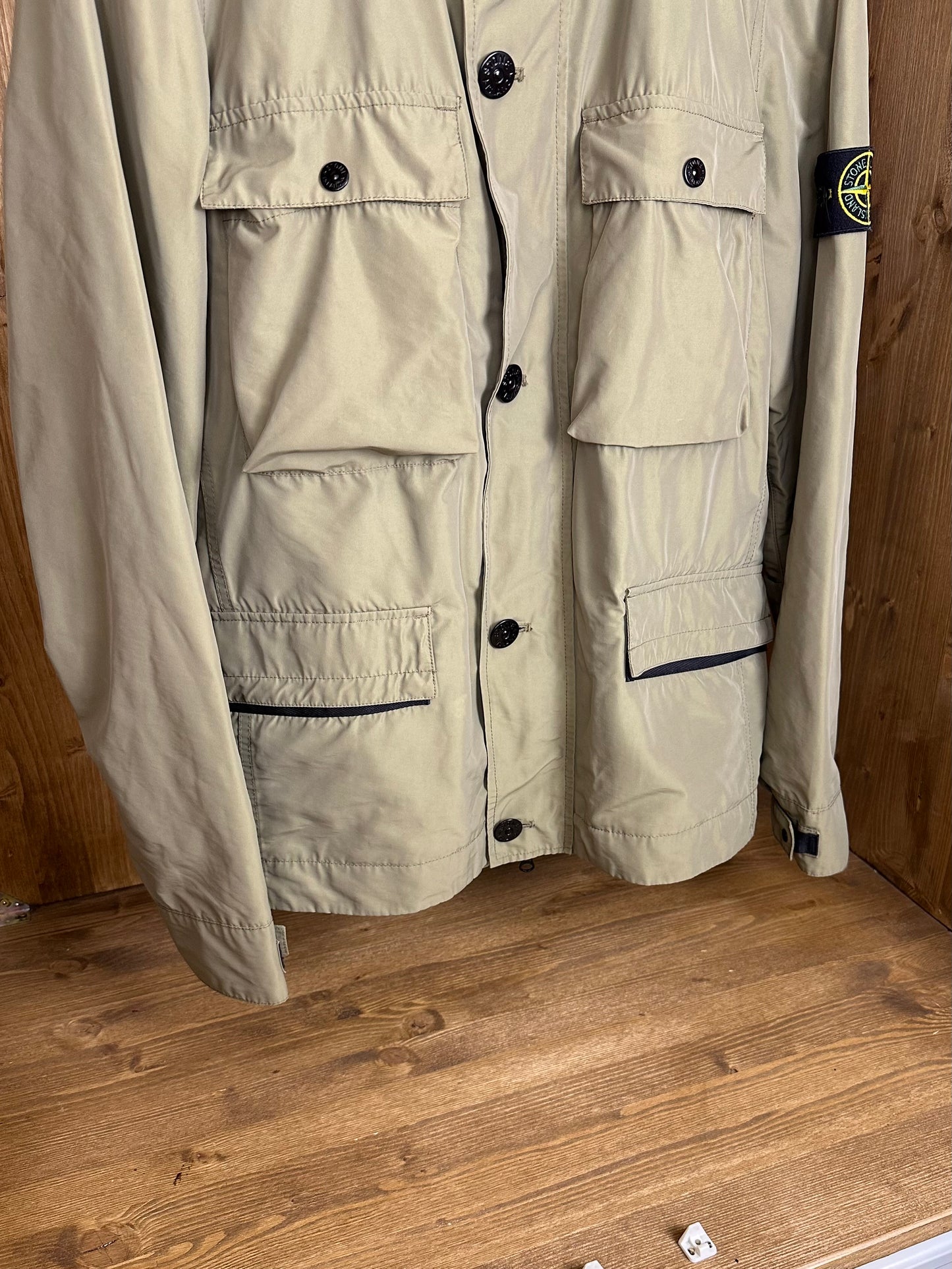 SS17 MICRO REPS FIELD JACKET in Light Brown