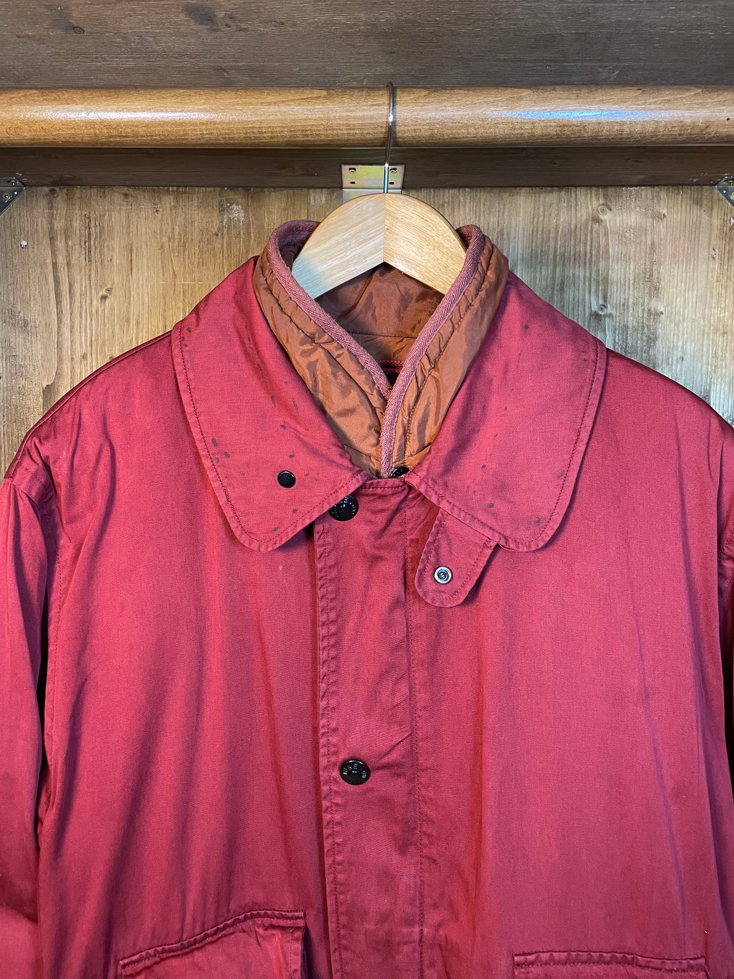 1992 Raso Gommato burgundy bomber