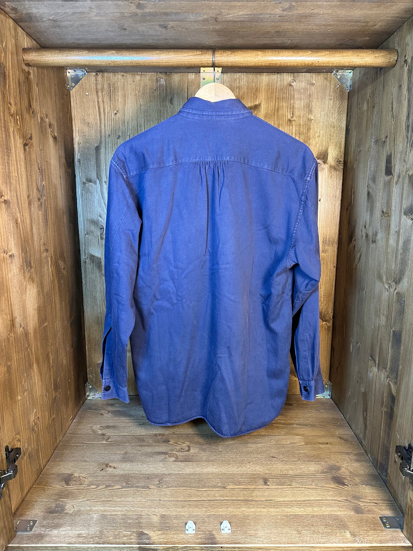 1985 BLU COTTON SHIRT