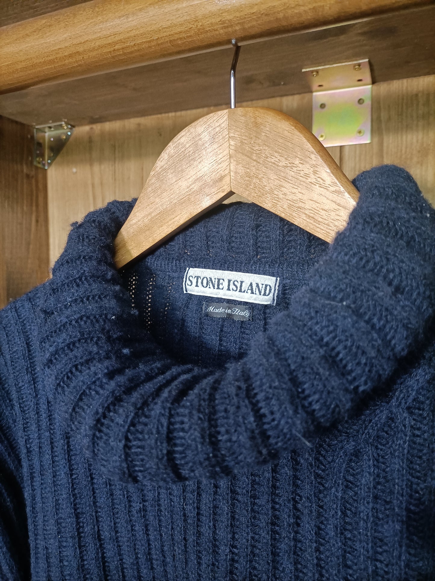 Turtleneck Vintage blu
