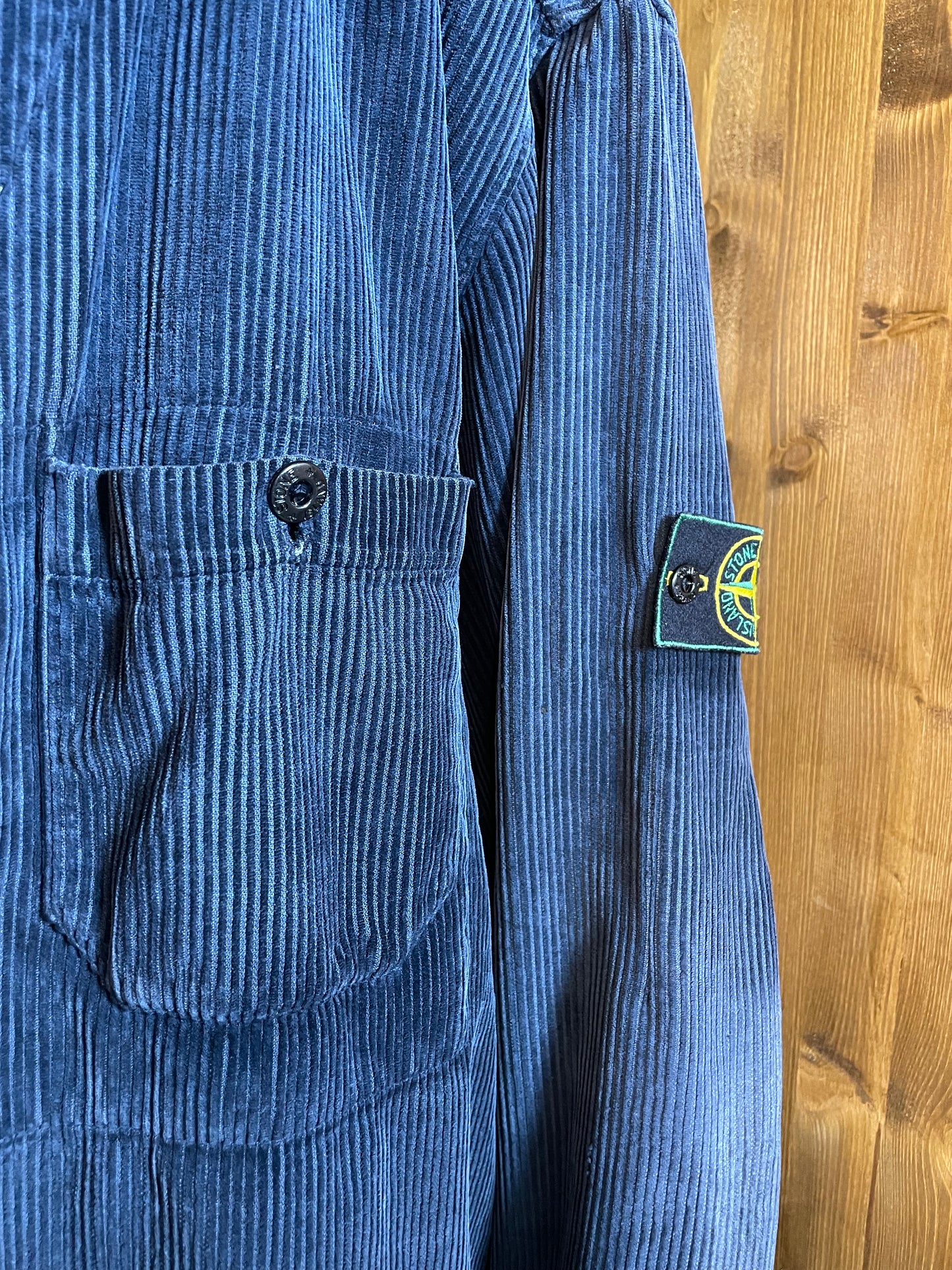 1996 Blu corduroy overshirt