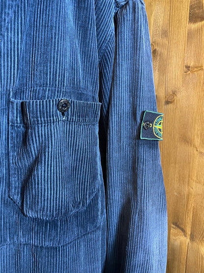 1996 Blu corduroy overshirt