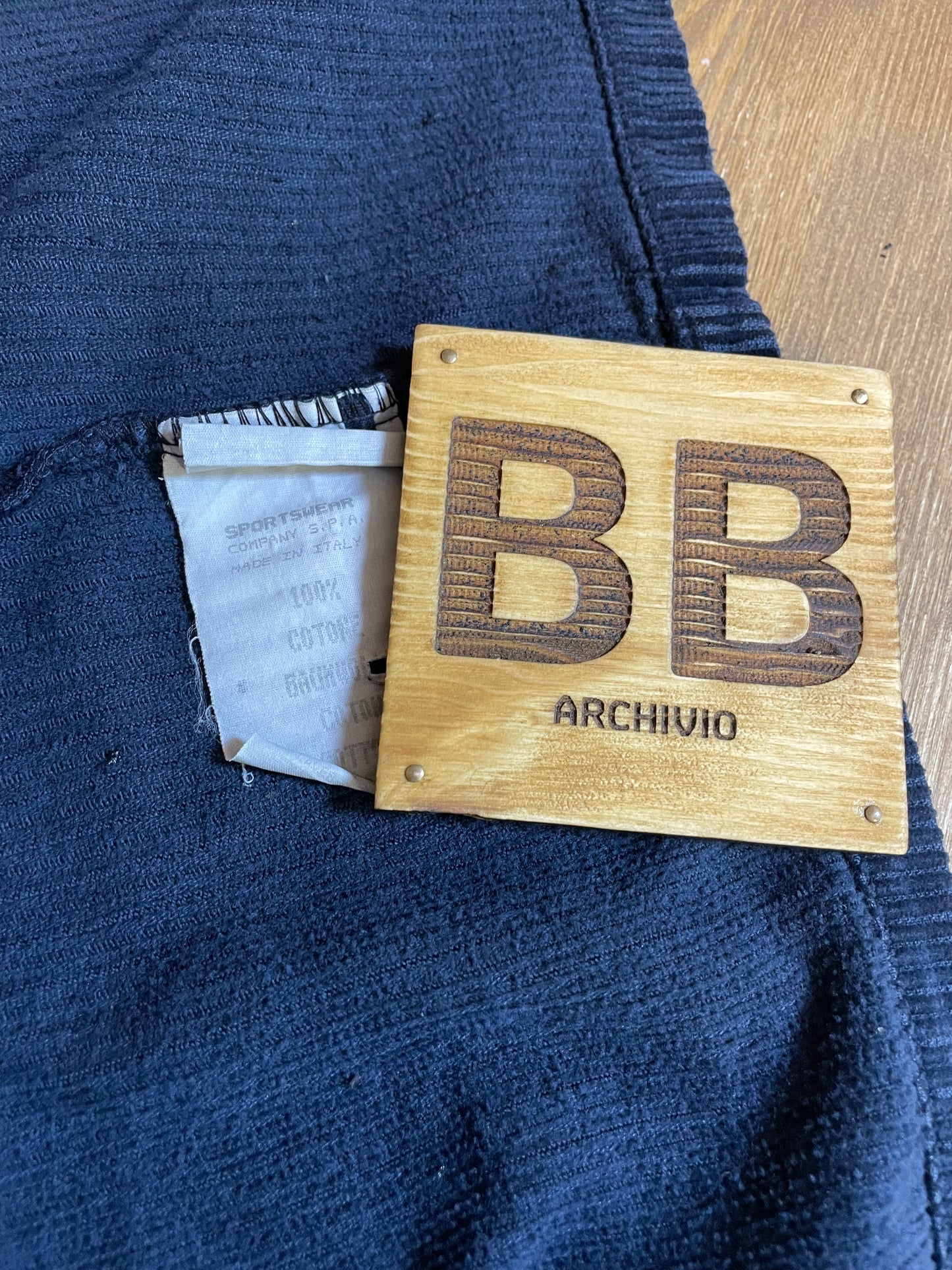 1996 Blu corduroy overshirt