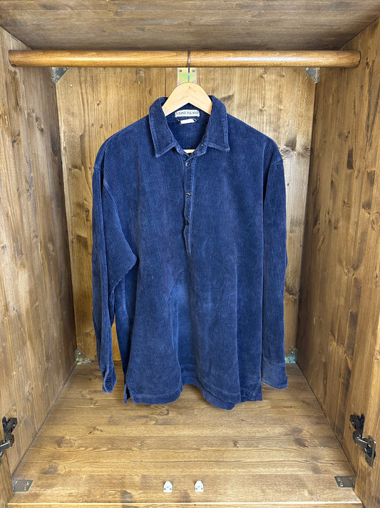 AW94 CORDUROY 500 OVERSHIRT in Blue