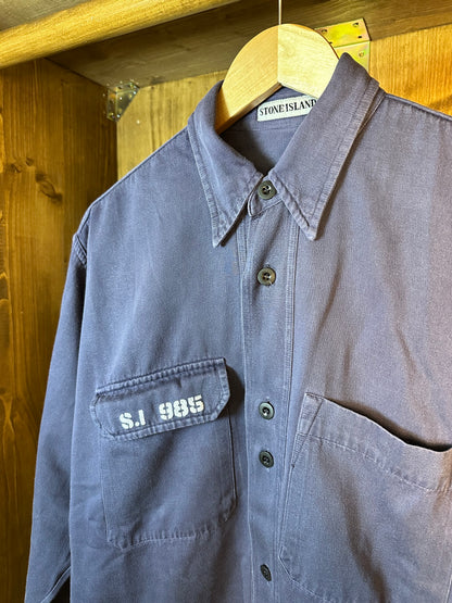 1985 BLU COTTON SHIRT