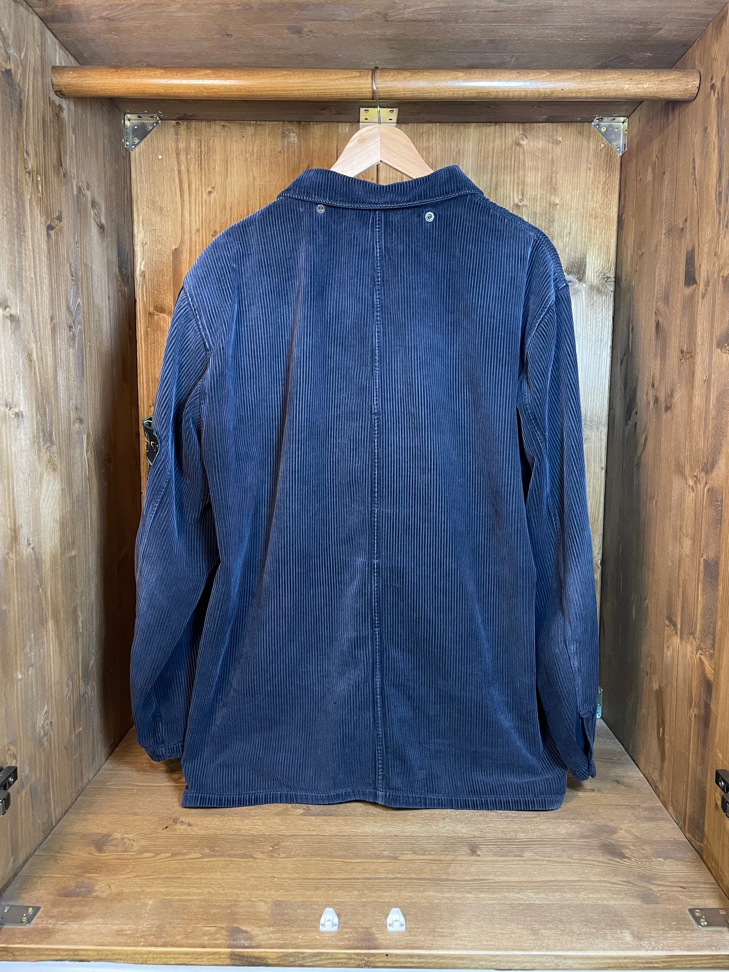 1996 Blu corduroy overshirt