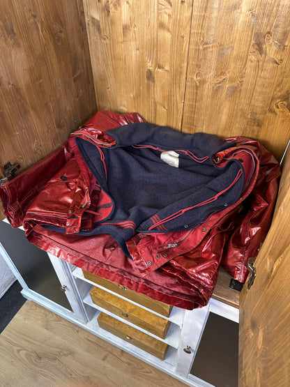 AW92/93 GLAZED SILK LIGHT in Red